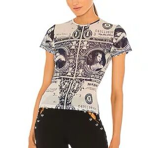 Miaou Mini tee in money